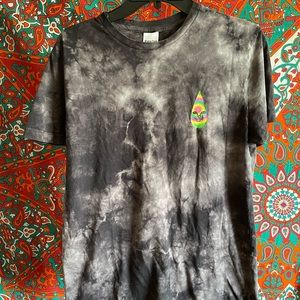 RIPNDIP trippy acid wash tee shirt